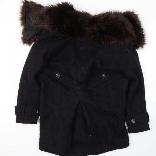 ASOS Womens Black   Jacket Coat Size 10