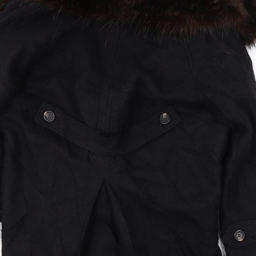 ASOS Womens Black   Jacket Coat Size 10