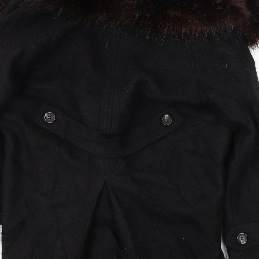 ASOS Womens Black   Jacket Coat Size 10