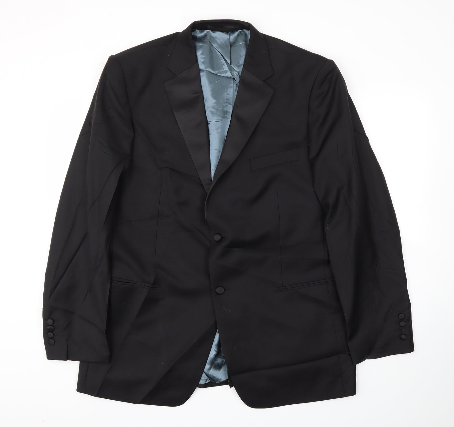 jhon lewis Mens Black   Jacket Blazer Size 44