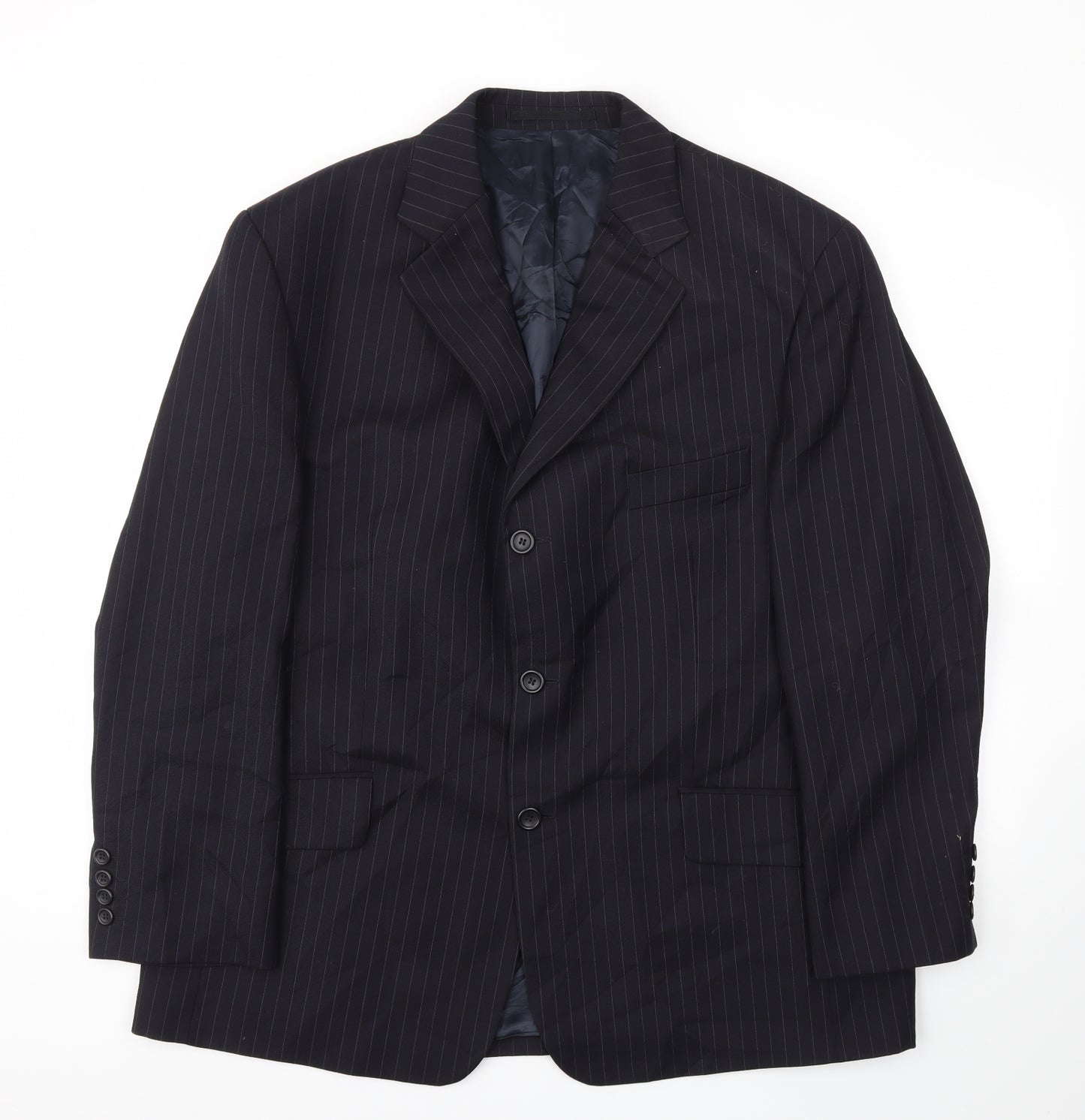 VARTEKS Mens Blue   Jacket Blazer Size 44