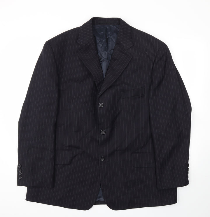 VARTEKS Mens Blue   Jacket Blazer Size 44