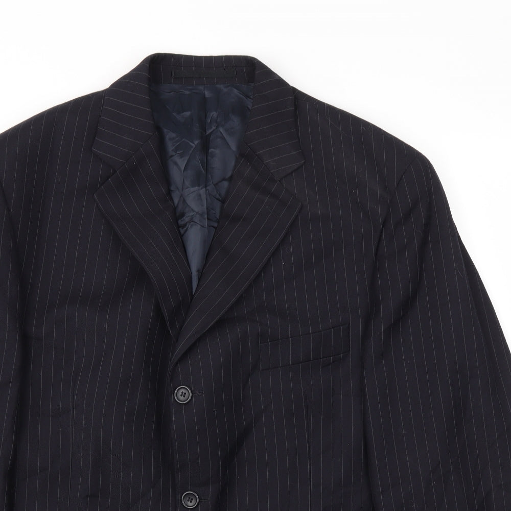VARTEKS Mens Blue   Jacket Blazer Size 44