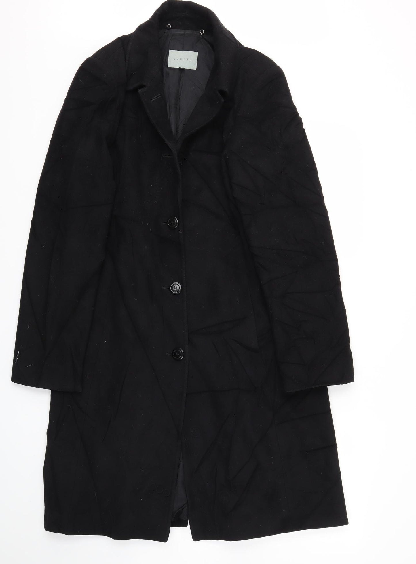 Jigsaw Womens Black   Jacket Blazer Size 14
