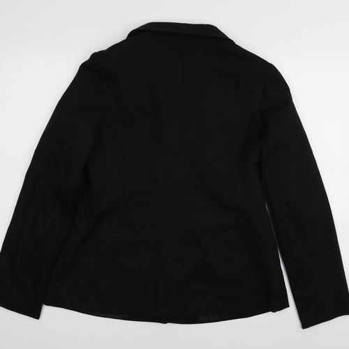 Asda George Womens Black   Jacket Blazer Size 12