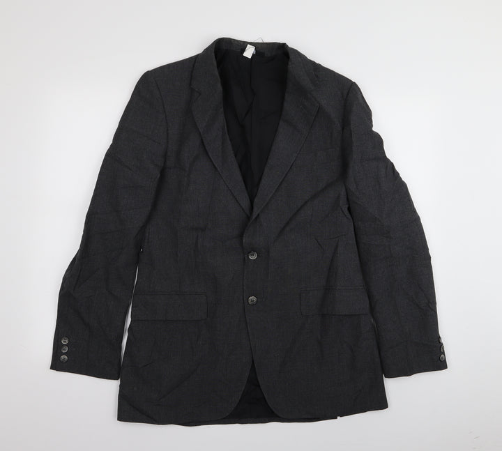 aitkett & amen Mens Grey Jacket Blazer Size 38