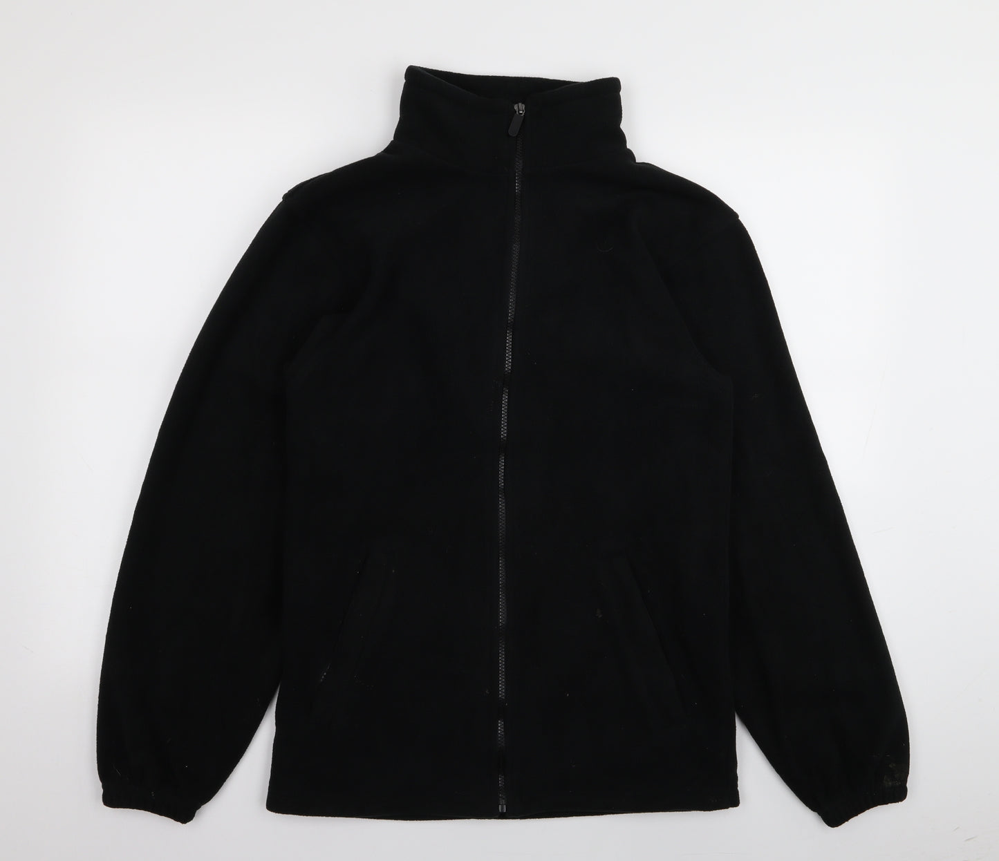 Alexandra Mens Black   Full Zip Jumper Size XS  - flece