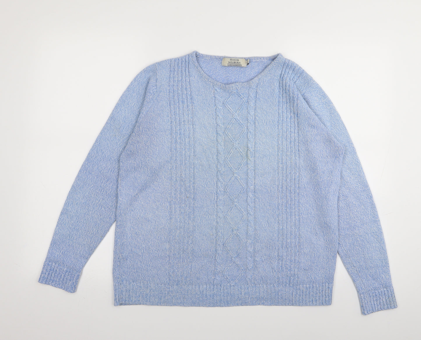 Honor Milburn Womens Blue   Pullover Jumper Size 14