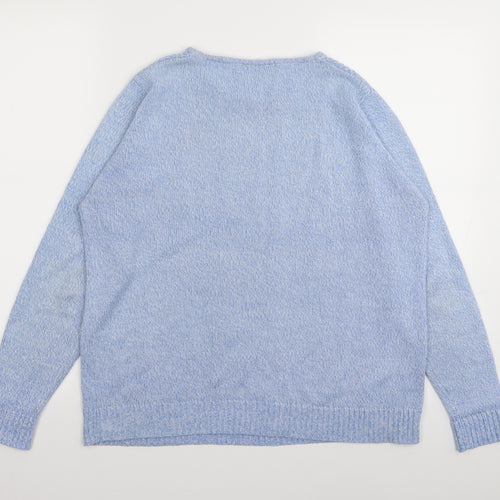 Honor Milburn Womens Blue   Pullover Jumper Size 14