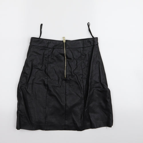 River Island Womens Black   Mini Skirt Size 8