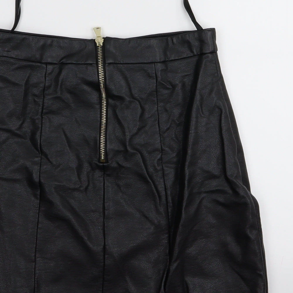 River Island Womens Black   Mini Skirt Size 8