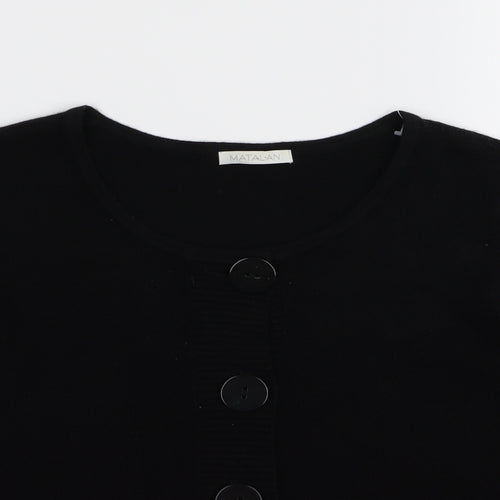 Matalan Womens Black   Cardigan Jumper Size 12