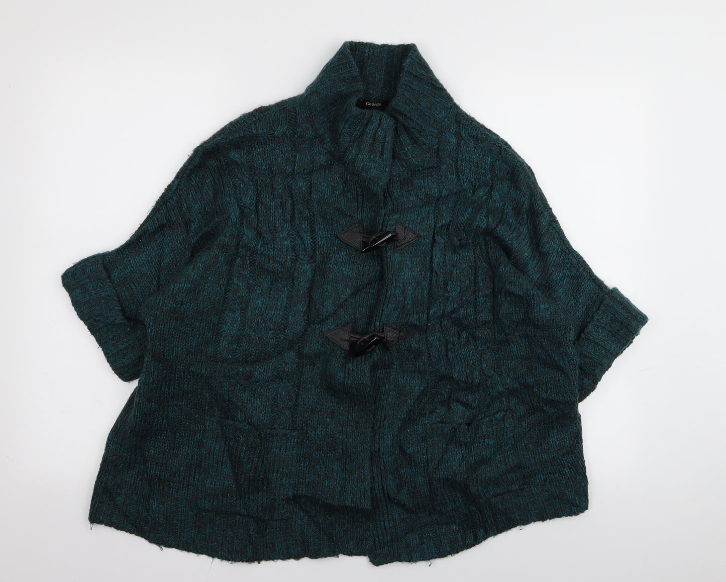 Asda George Womens Green   Cardigan Jumper Size 12