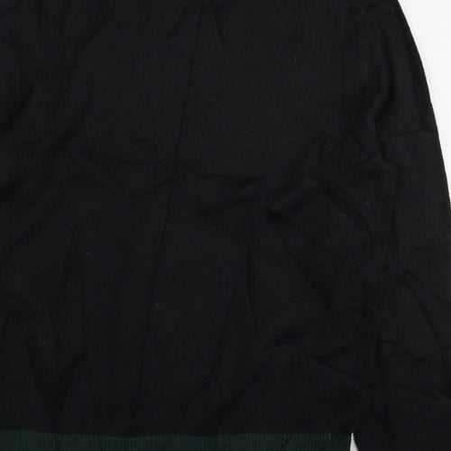 NEXT Mens Black   Pullover Jumper Size M  - christmas