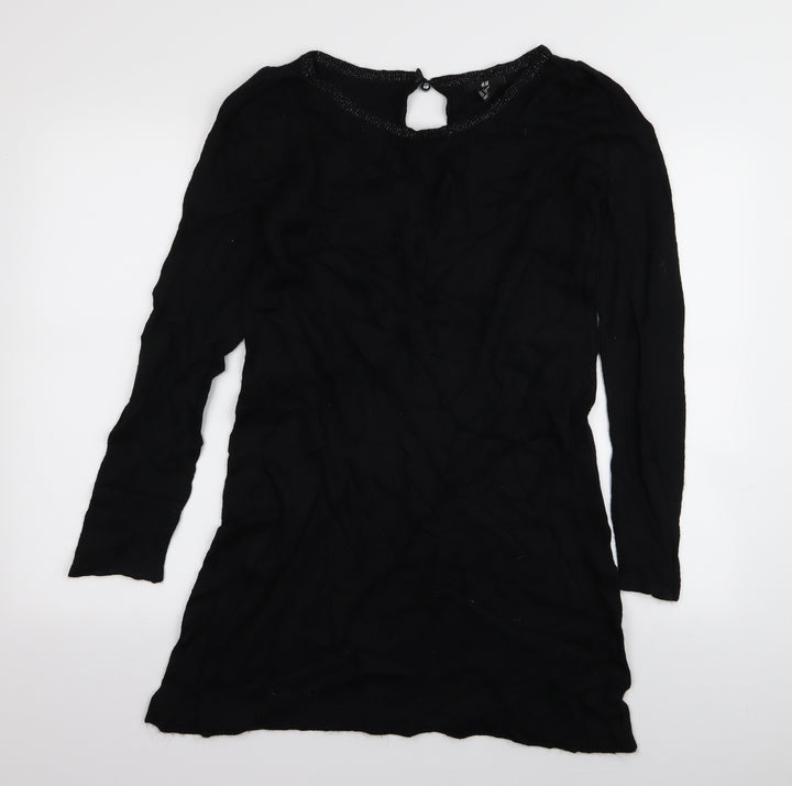 H&M Womens Black   Fit & Flare  Size S