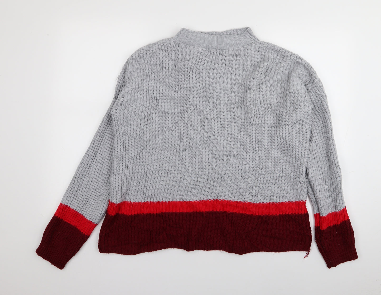 Missguided Womens Multicoloured   Pullover Jumper Size 10