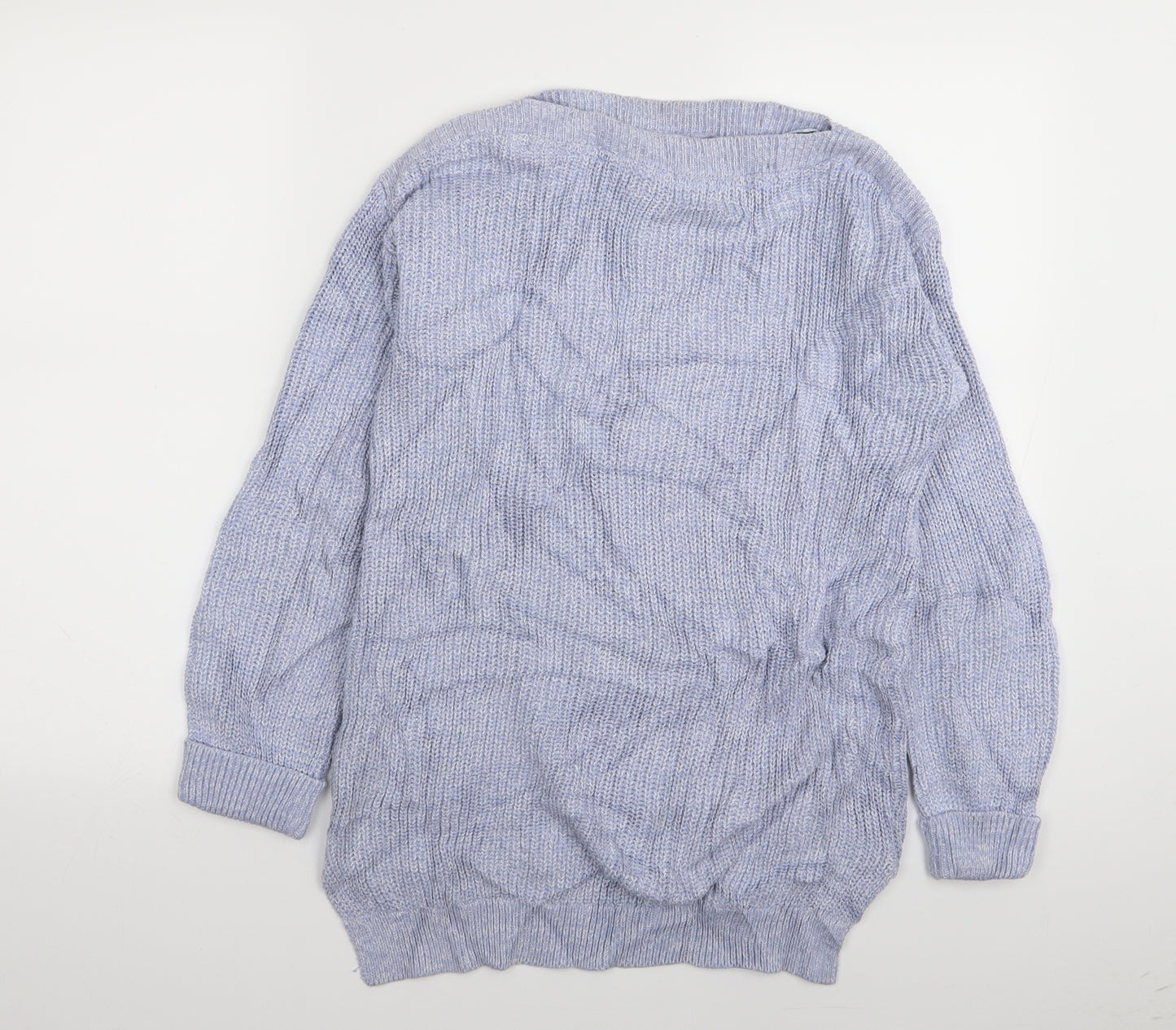 M&S Womens Blue   Pullover Jumper Size S