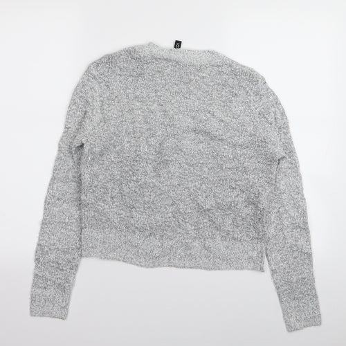 H&M Womens Grey   Pullover Jumper Size S