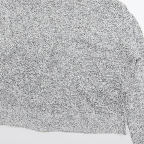 H&M Womens Grey   Pullover Jumper Size S