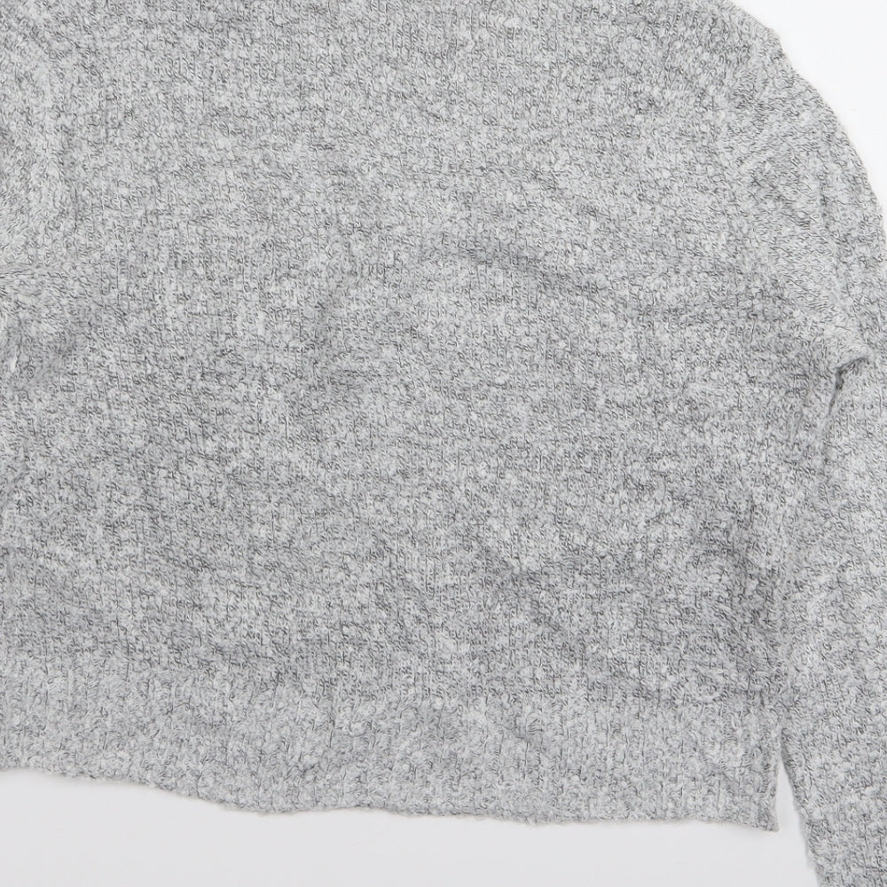 H&M Womens Grey   Pullover Jumper Size S