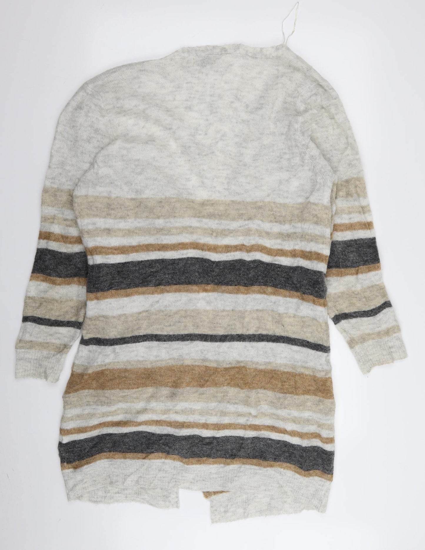 arista Womens Multicoloured Striped  Cardigan Jumper Size 14