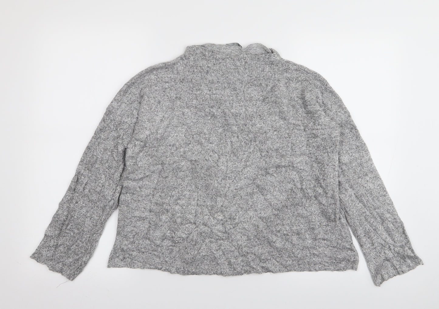 Zara Womens Grey   Pullover Jumper Size S