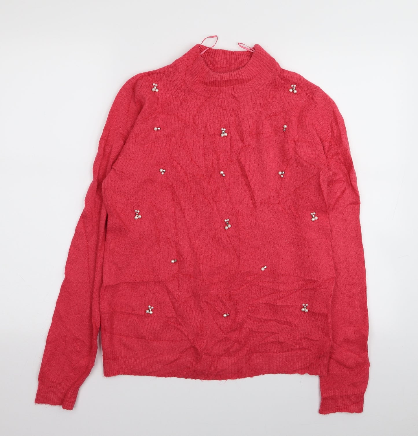 Papaya Womens Pink   Pullover Jumper Size S