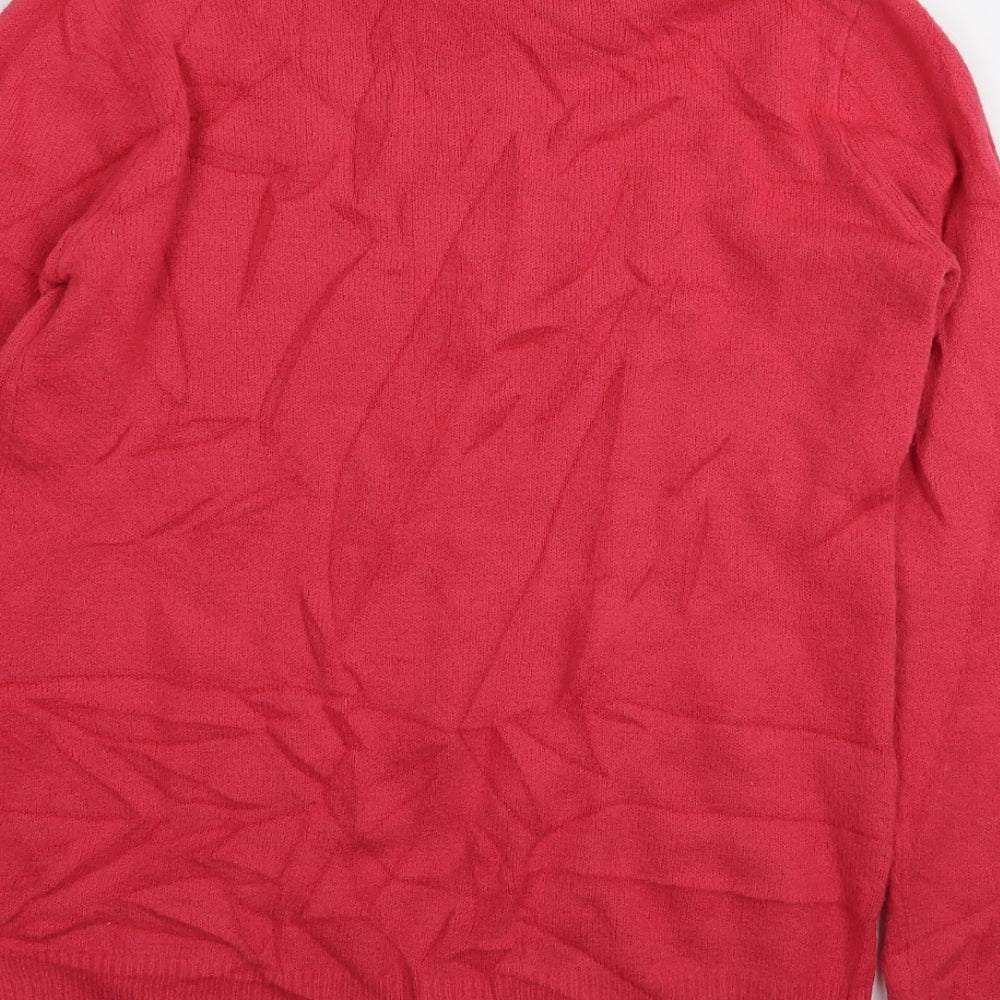 Papaya Womens Pink   Pullover Jumper Size S