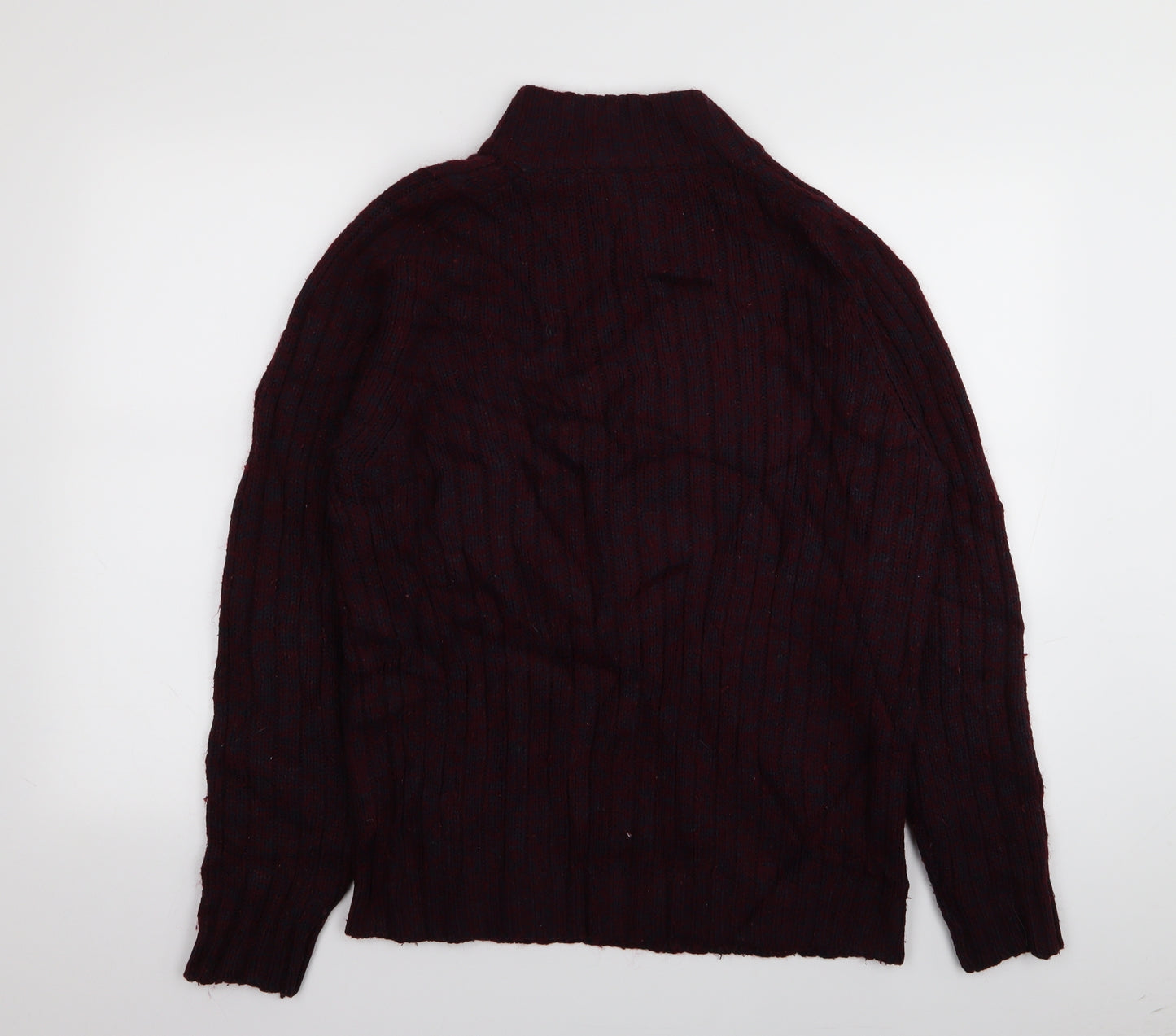 M&S Mens Red   Pullover Jumper Size M