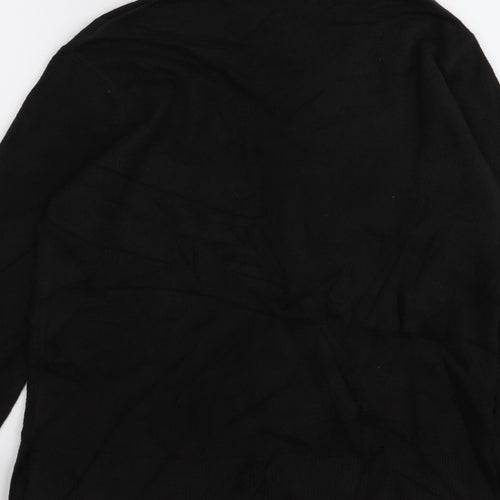M&S Womens Black   Pullover Jumper Size 10