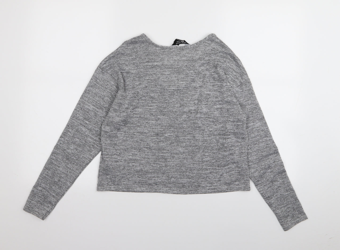 New Look Girls Grey   Basic T-Shirt Size 12-13 Years