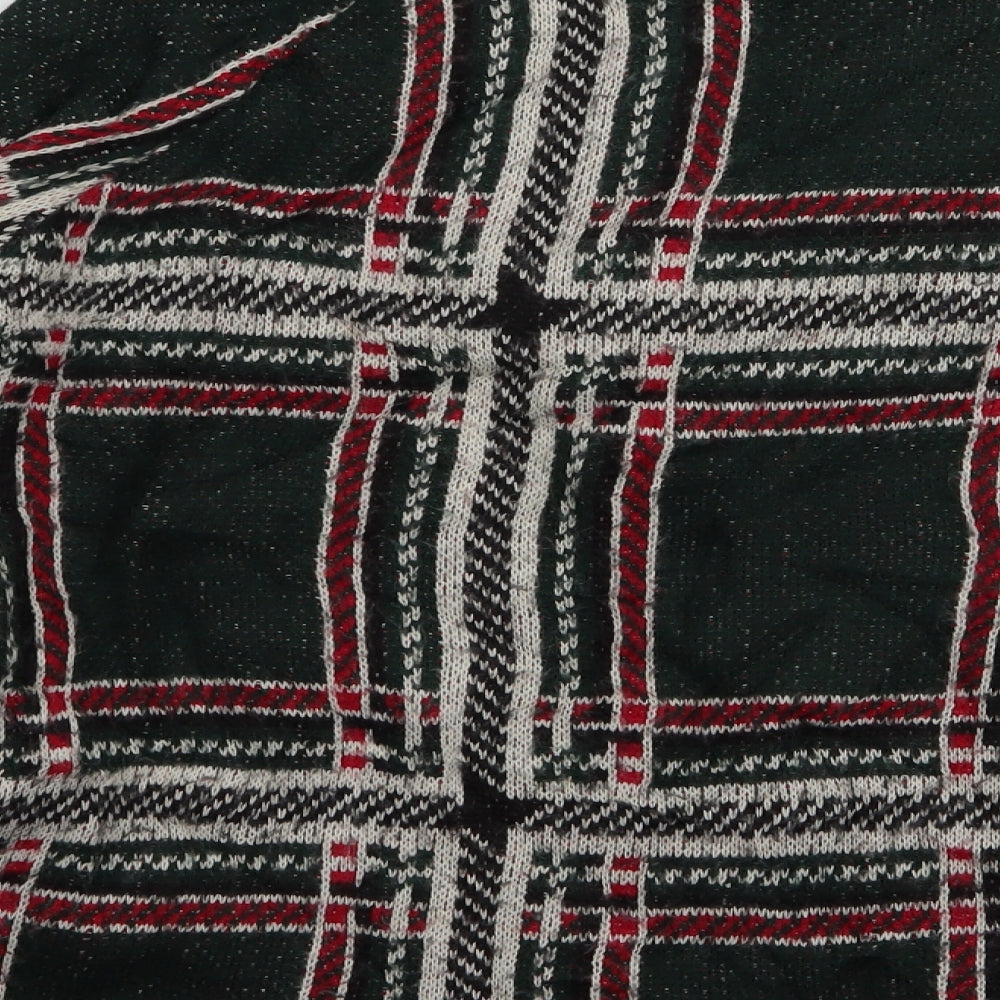 Cooperative Mens Green Check  Pullover Jumper Size M