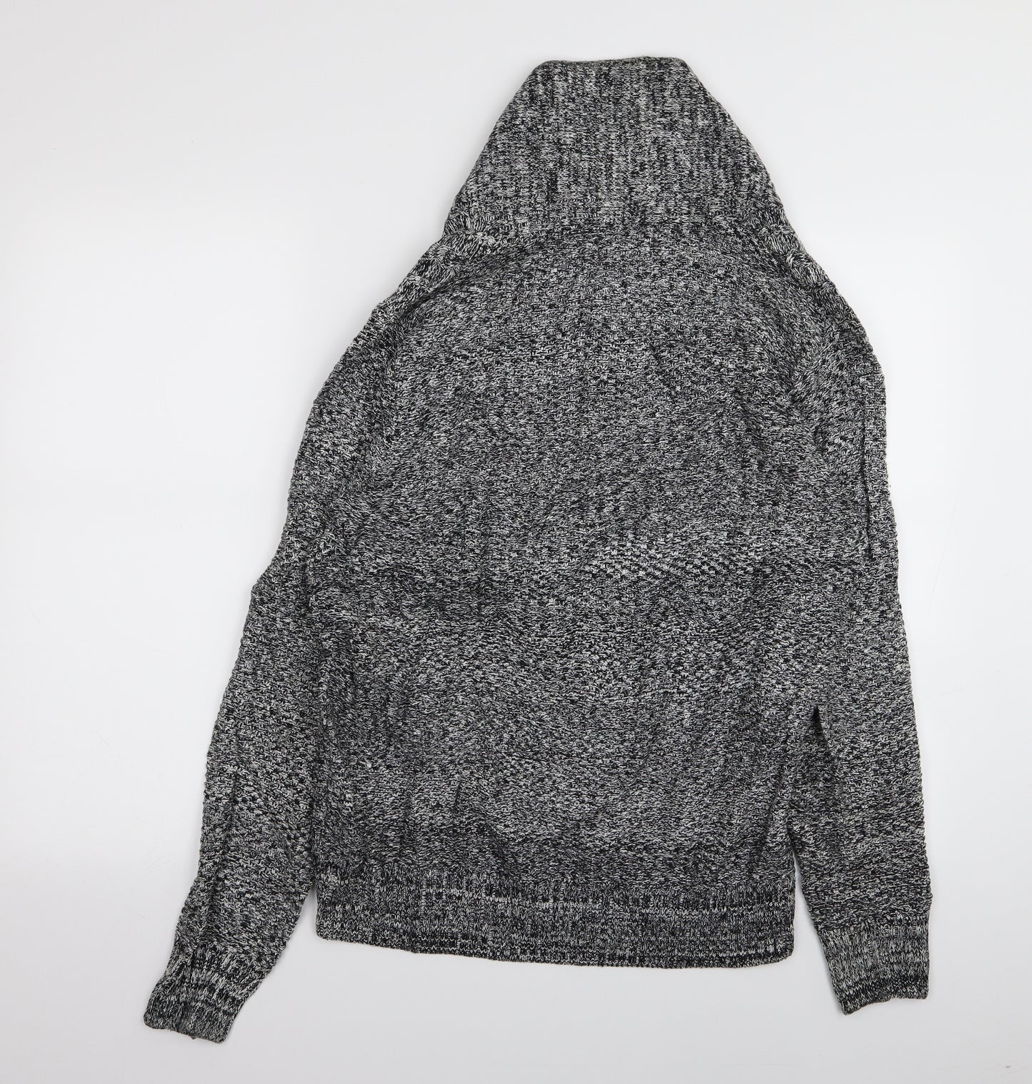 F&J Mens Grey   Pullover Jumper Size L