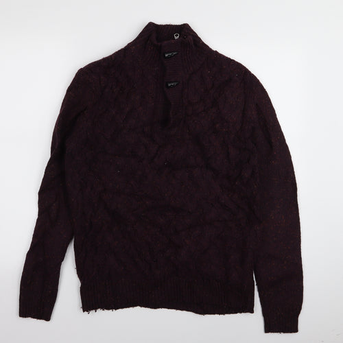 RJR.John Rocha Mens Purple   Pullover Jumper Size S