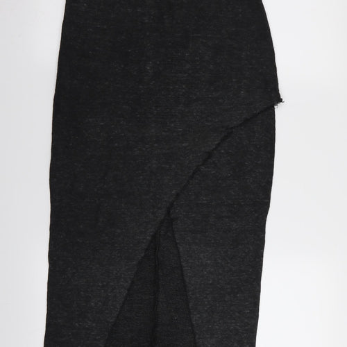 H&M Womens Grey   Straight & Pencil Skirt Size XS  - Stretch waistband