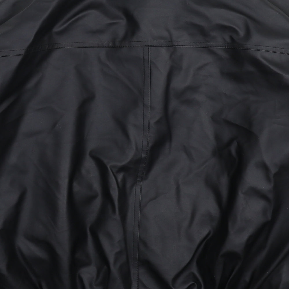 Preworn Mens Black   Jacket  Size XL  - Faux Leather