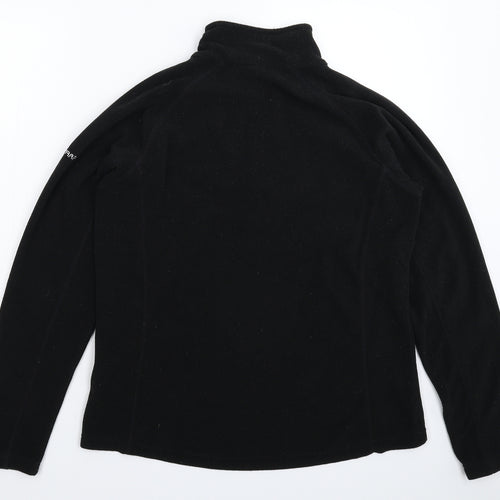 Trespass Womens Black  Fleece Jacket  Size 12
