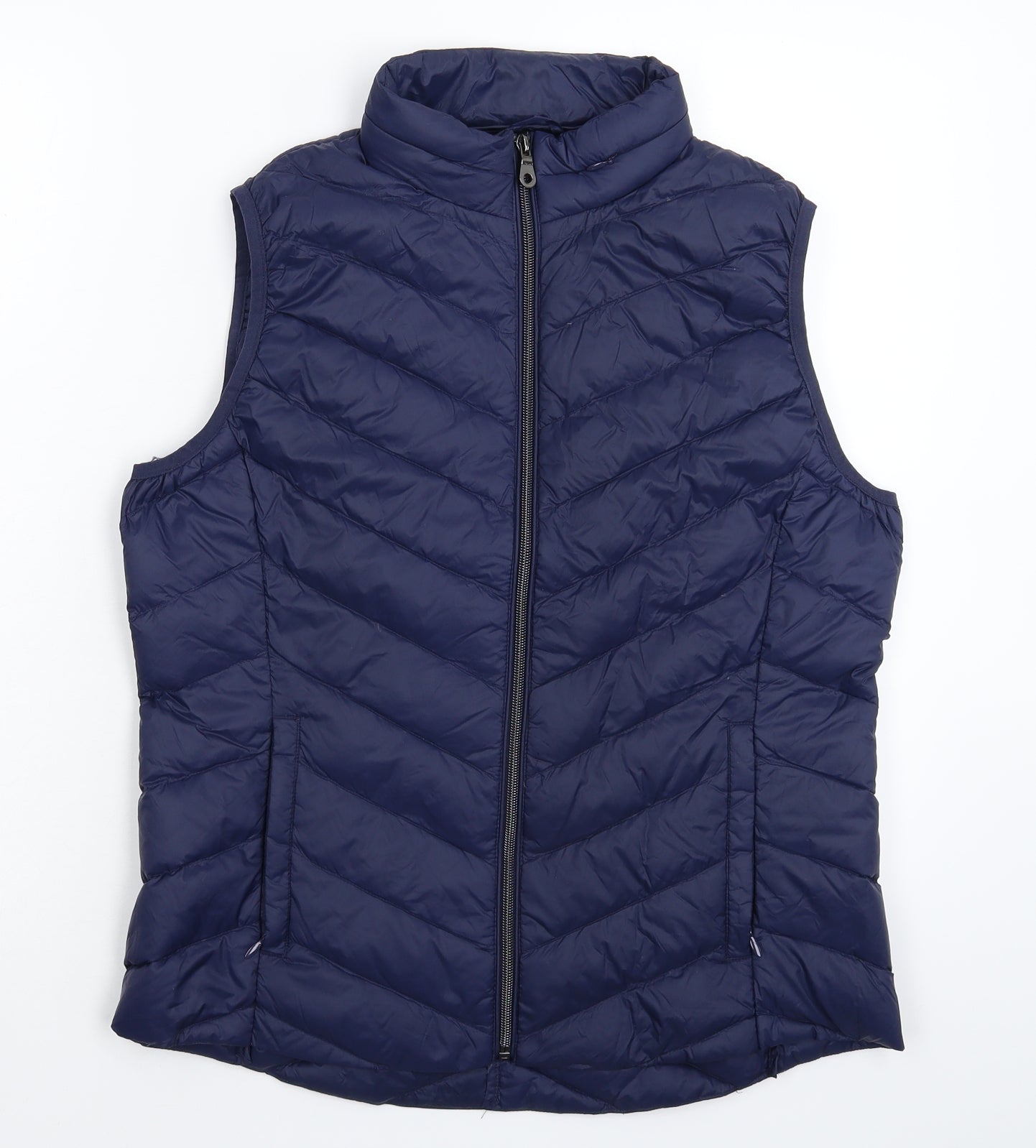 Marks and Spencer Womens Blue   Gilet Jacket Size 12
