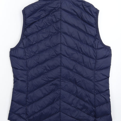 Marks and Spencer Womens Blue   Gilet Jacket Size 12
