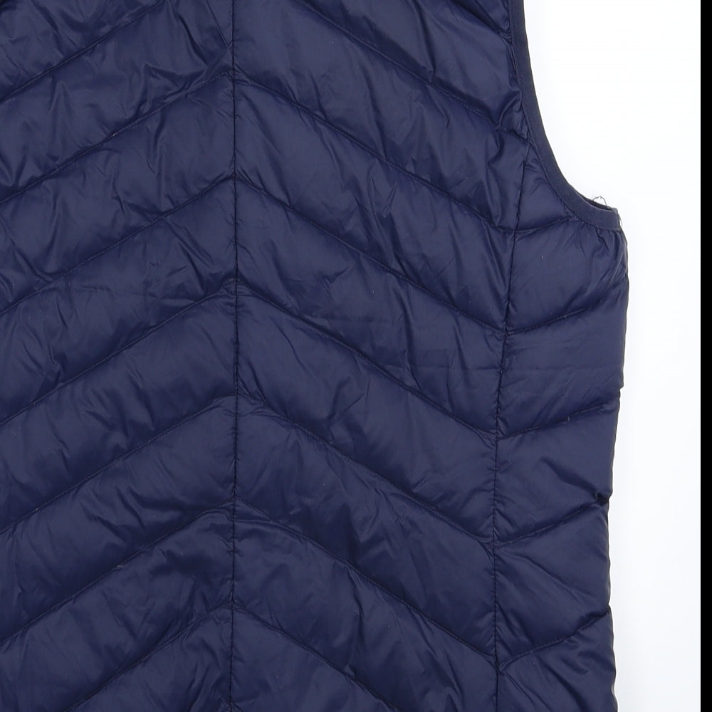 Marks and Spencer Womens Blue   Gilet Jacket Size 12
