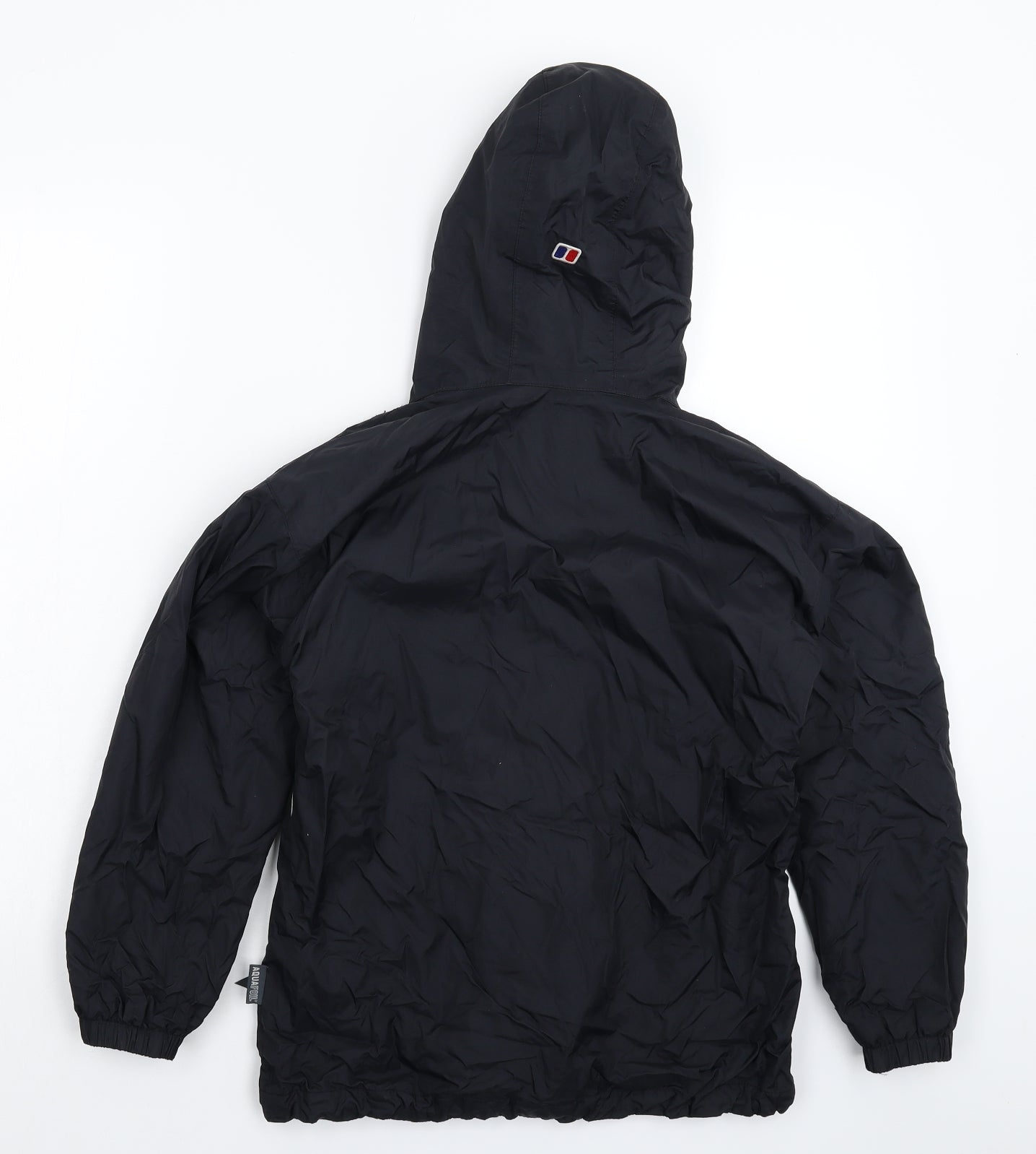 Berghaus Boys Black Batik  Rain Coat Coat Size 9-10 Years