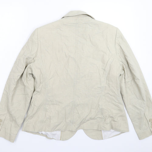 Marks and Spencer Womens Grey   Jacket Blazer Size 16