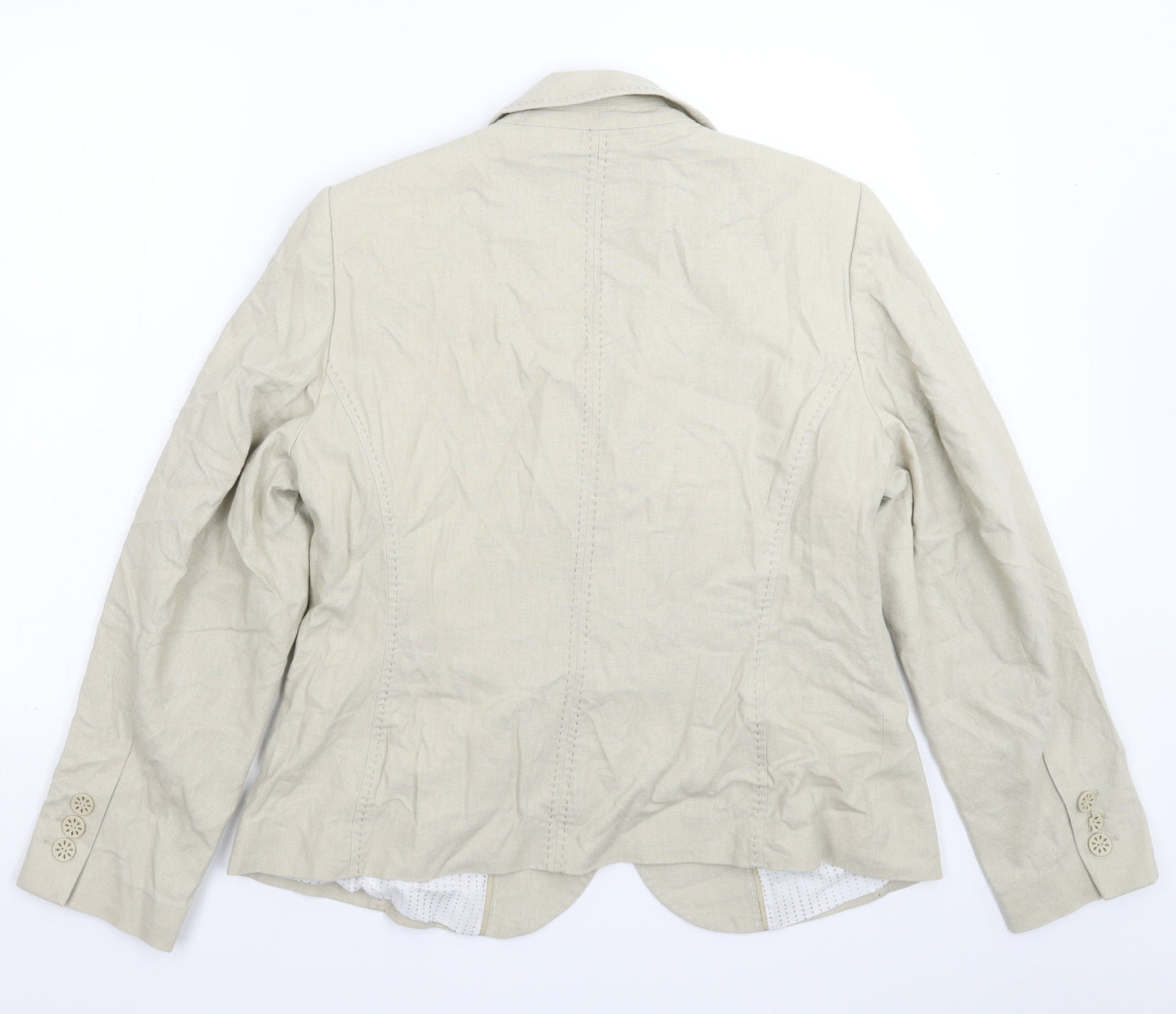 Marks and Spencer Womens Grey   Jacket Blazer Size 16