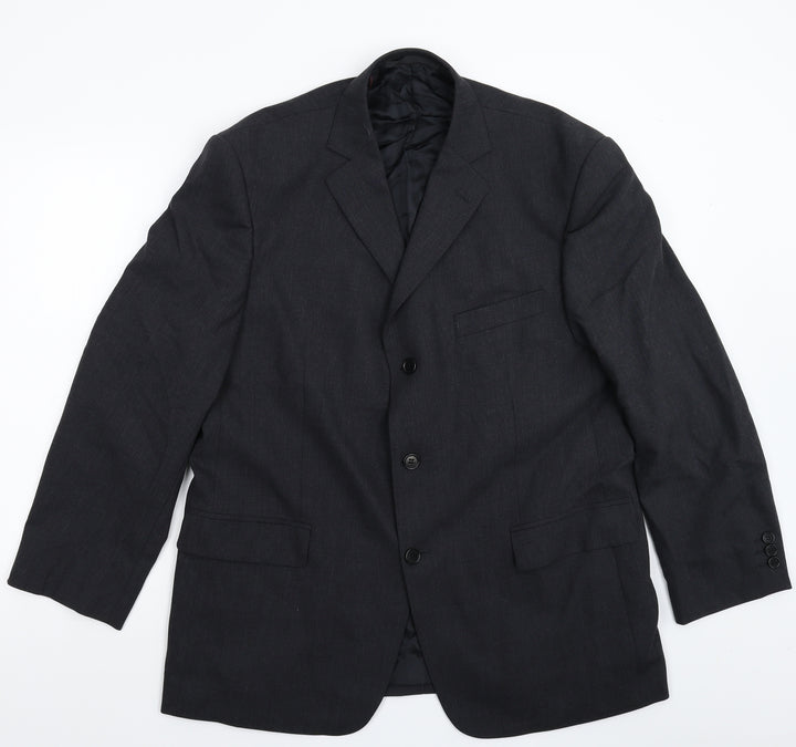Marks and Spencer Mens Grey   Jacket Suit Jacket Size 42