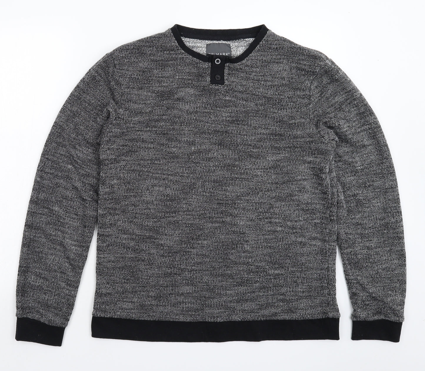 Primark Mens Grey   Pullover Sweatshirt Size M