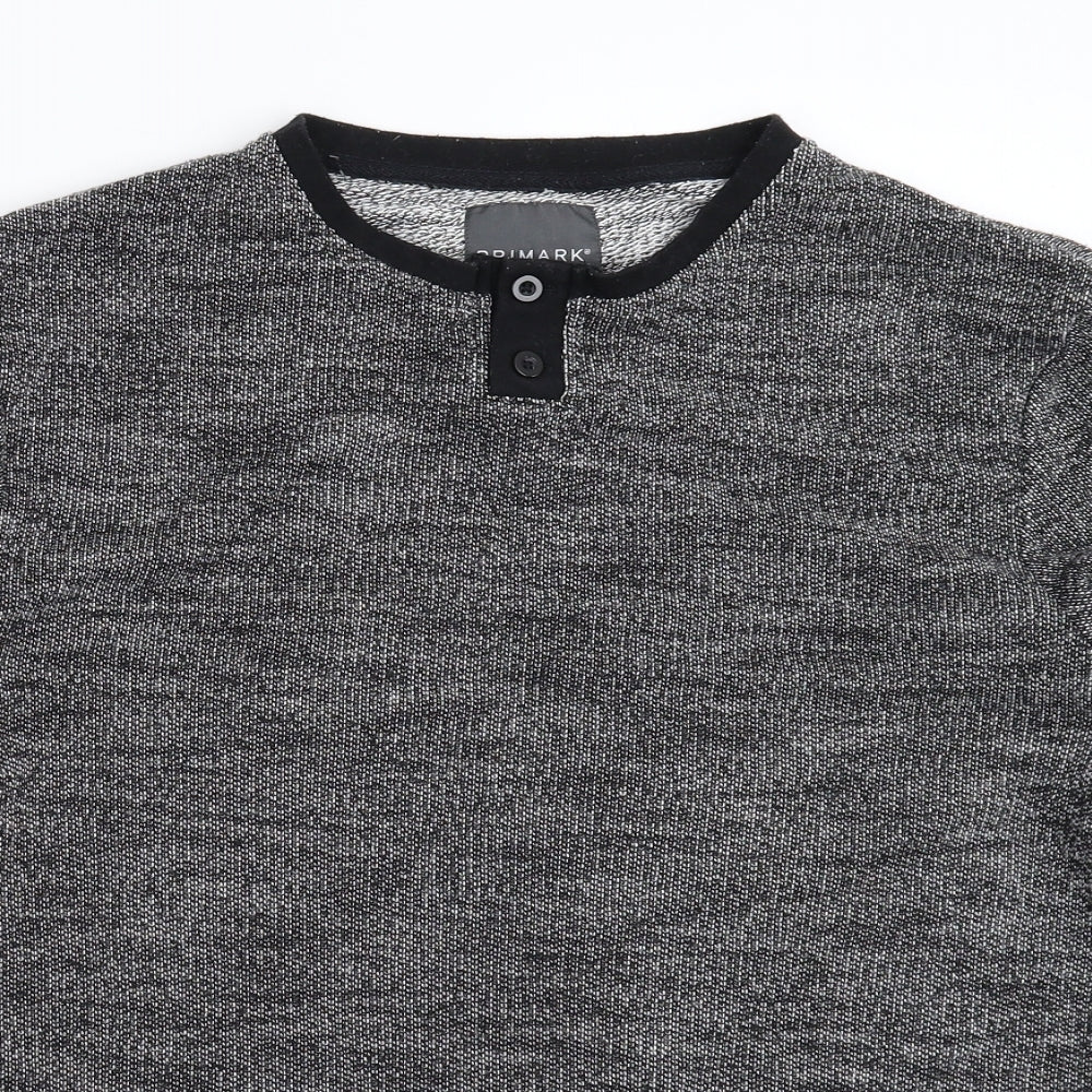 Primark Mens Grey   Pullover Sweatshirt Size M