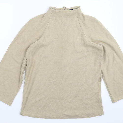 Marks and Spencer Womens Beige   Pullover Jumper Size 12