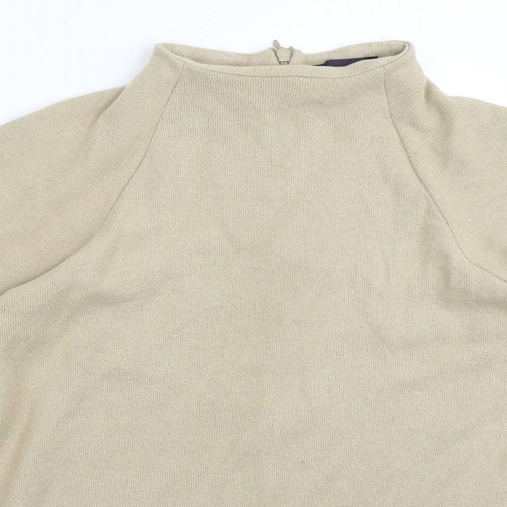 Marks and Spencer Womens Beige   Pullover Jumper Size 12