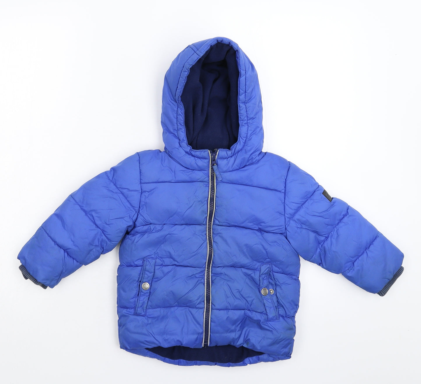 NEXT Baby Blue   Puffer Jacket Jacket Size 18-24 Months