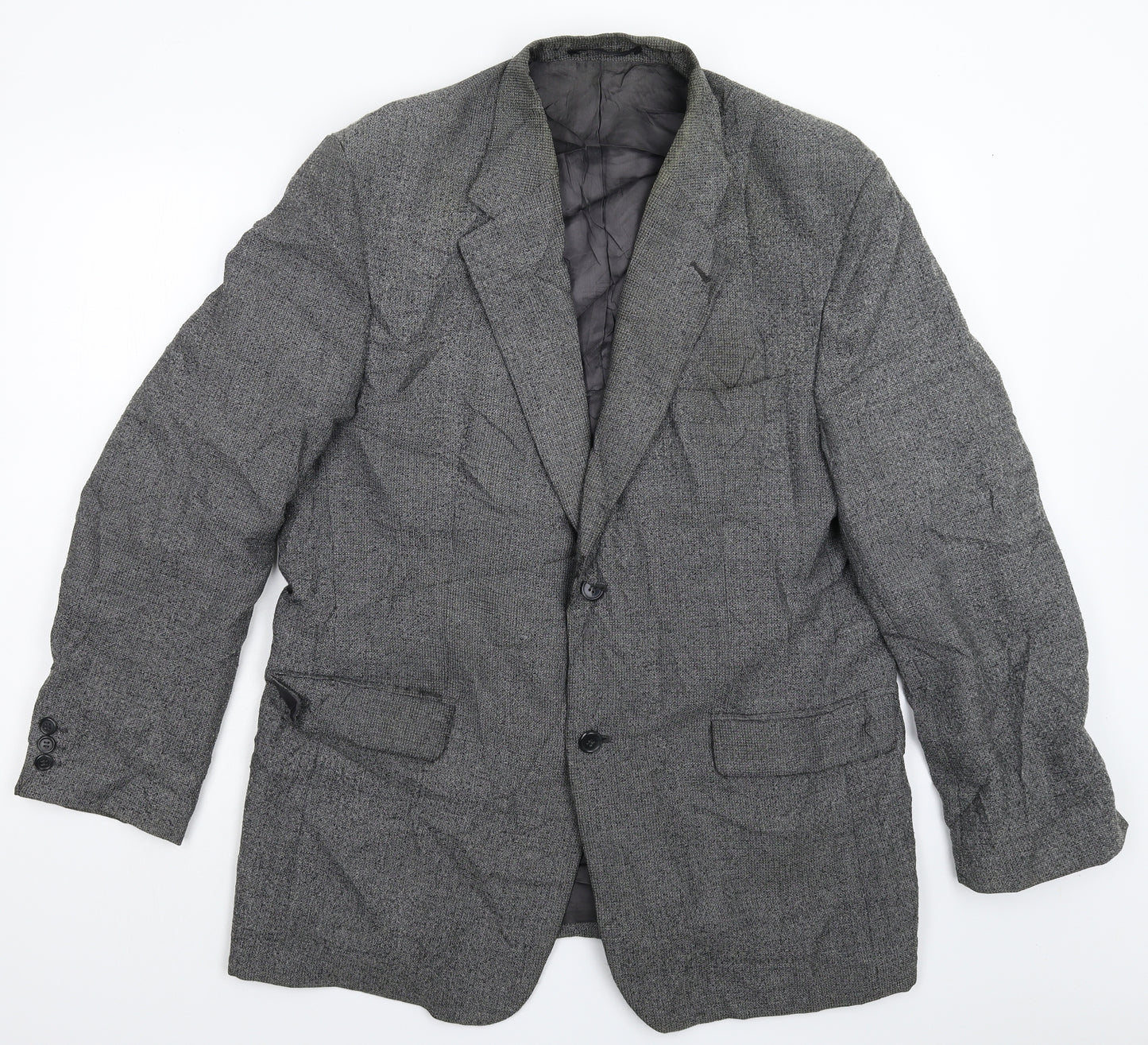 Preworn Mens Grey   Jacket Suit Jacket Size 44